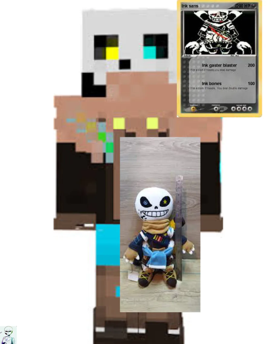 FNF dust sans  Minecraft Skin