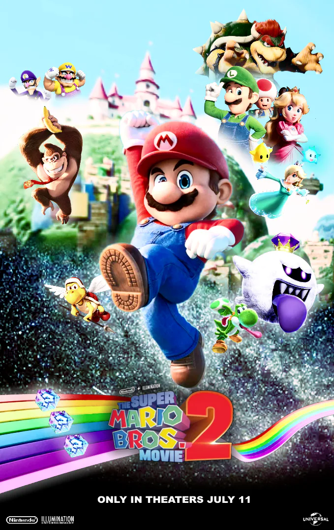 The Super Mario Bros Movie 2 (2025) Concept Poster by lolthd on