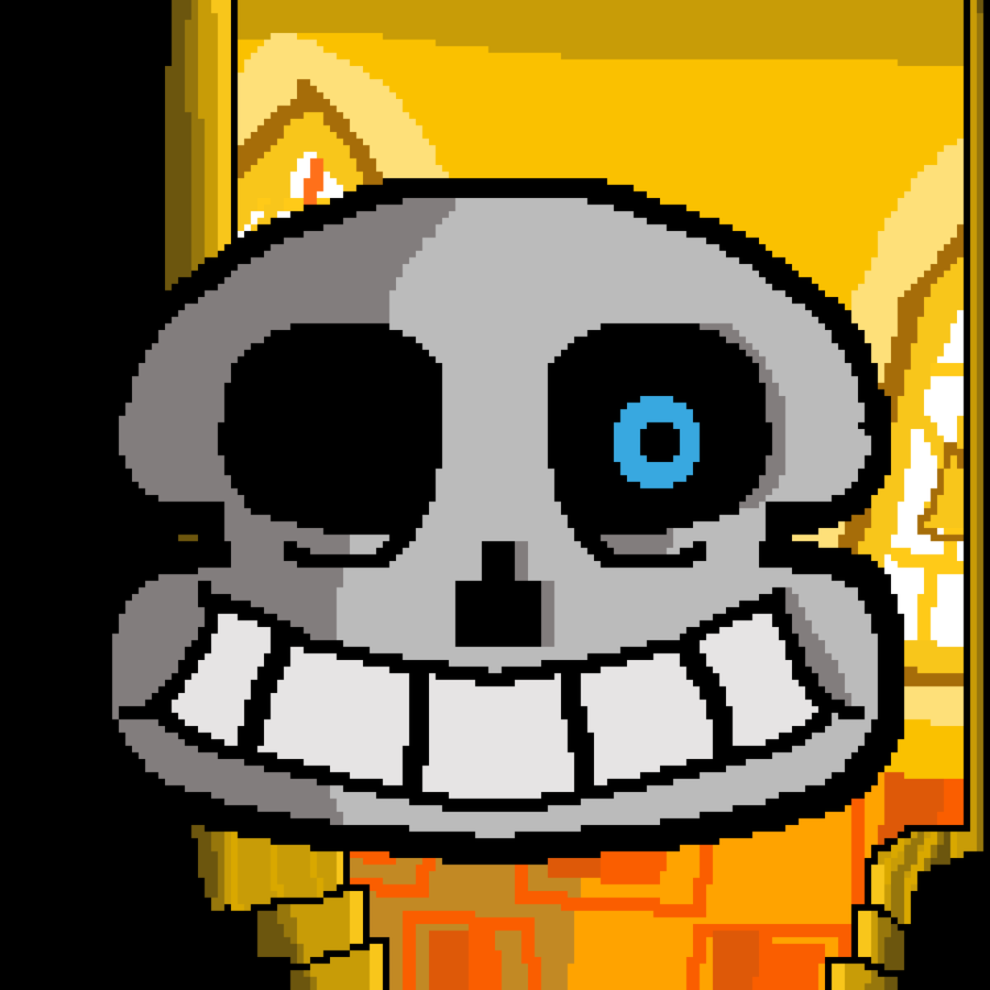 Undertale Aftertale Sans Pixel Art Maker Png Undertale - Undertale