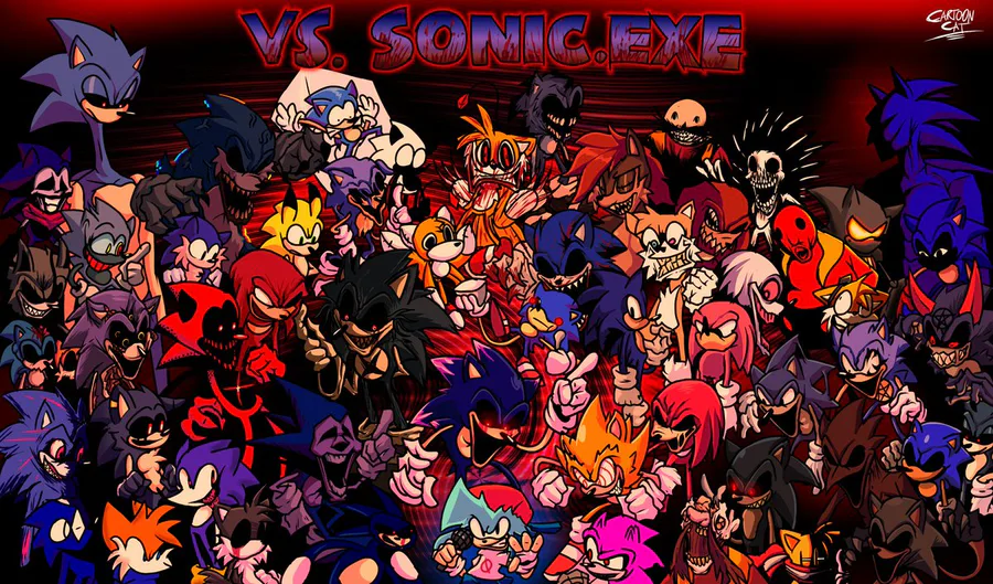Sonic EXE Remake in 2023  Dragon ball super art, Sonic art, Cute art