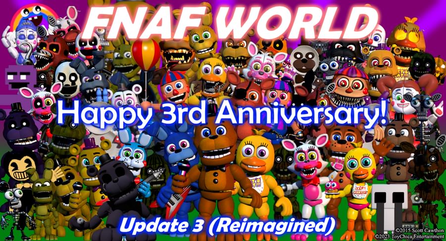 FNaF World Redacted by GBAura - Game Jolt