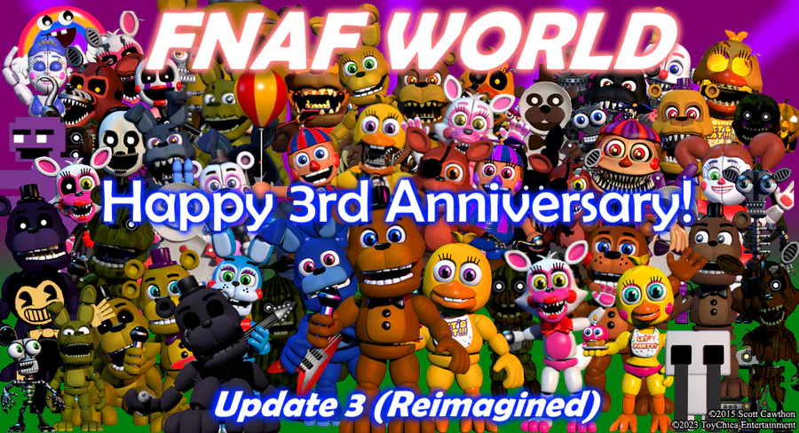 fnaf world update 3 free download 