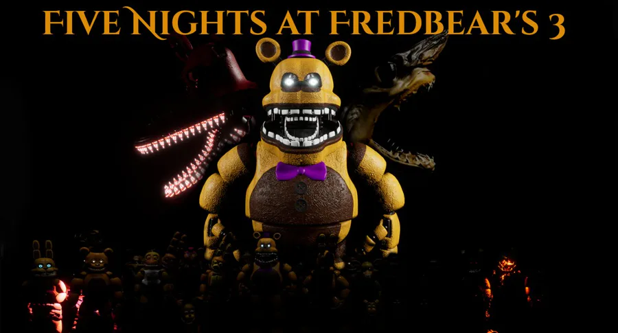 NIGHTBEAR FOUND ME HIDING AND ATE ME..  FNAF Five Nights at Fredbears 3 