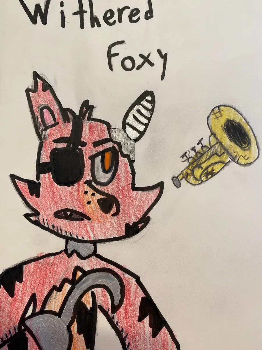 Rockstar_Foxy_And_pickles on Game Jolt: My withered Foxy