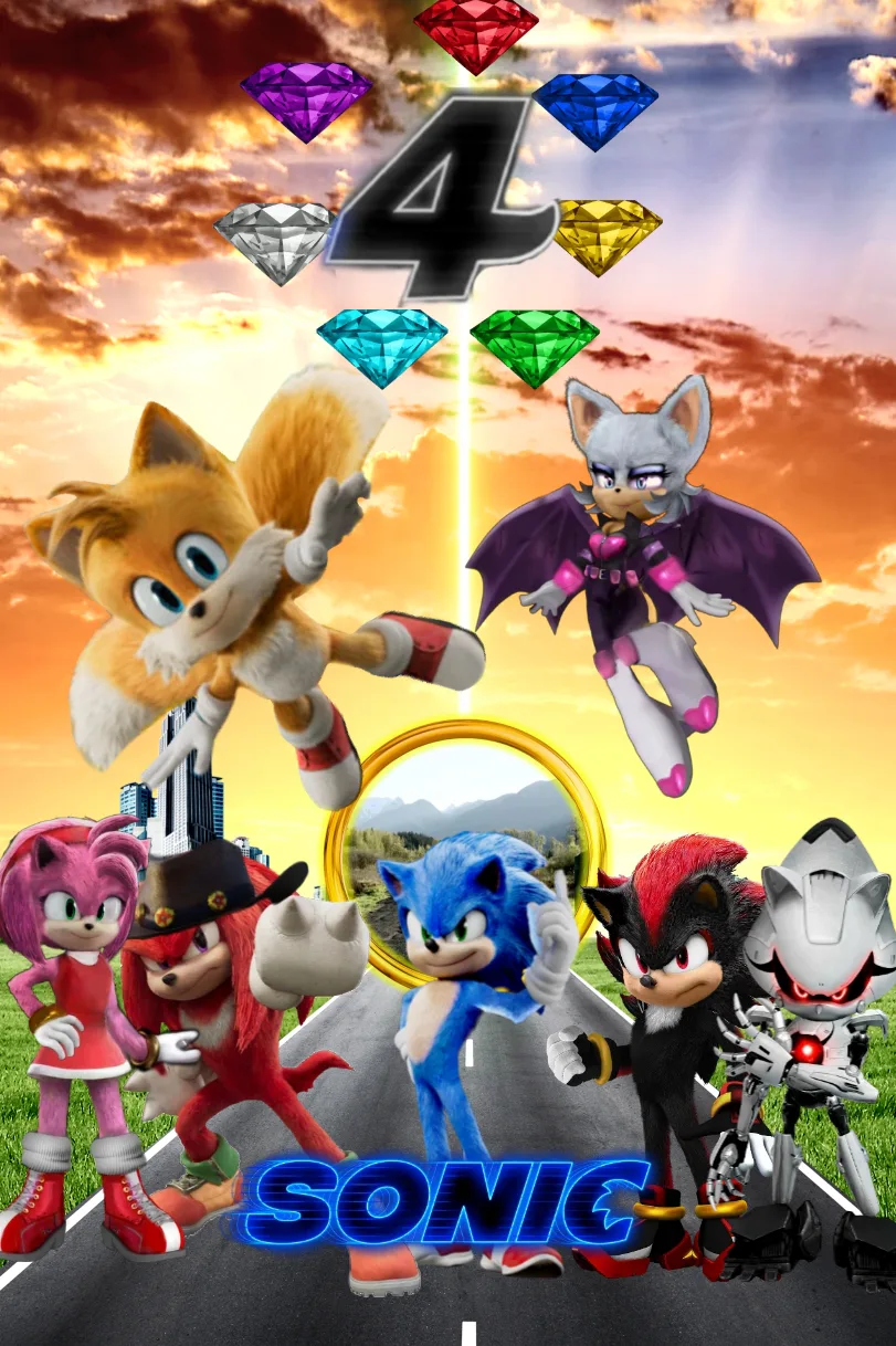 Imagine Sonic The Hedgehog: The Movie: The Game