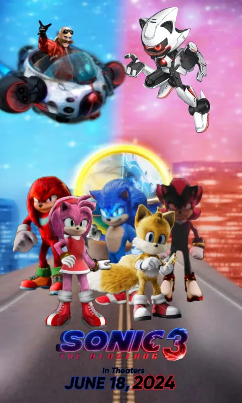 there can only be one Sonic on Game Jolt: Sonic movie 2 poster Sonic movie  1 poster next And then sonic movie 9