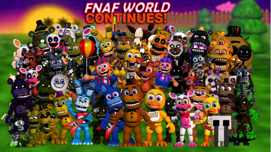 fnaf world -beta 3 update- FULL GAME - TurboWarp