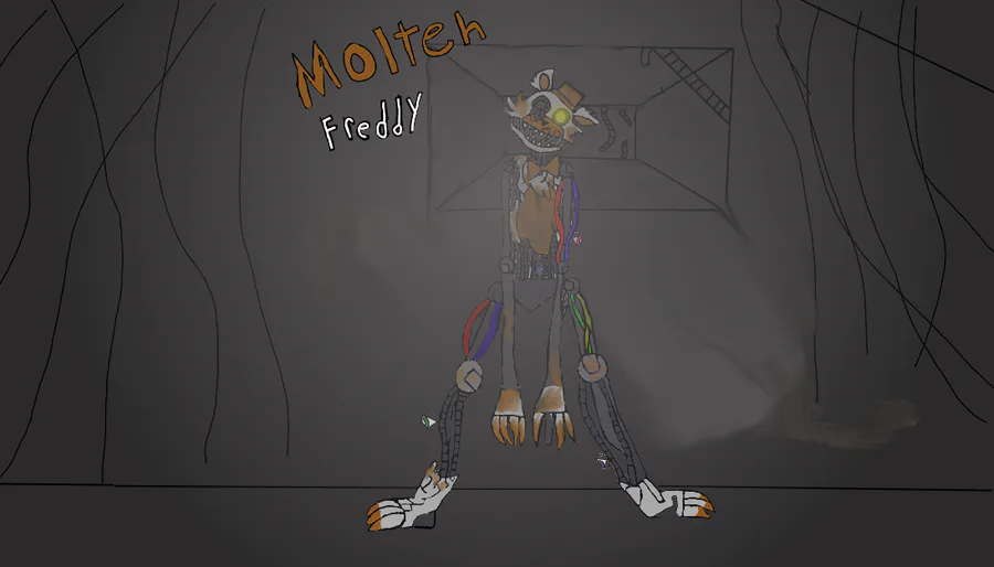 FNAF/C4D] Molten Freddy V.5.0 - Finished Model by