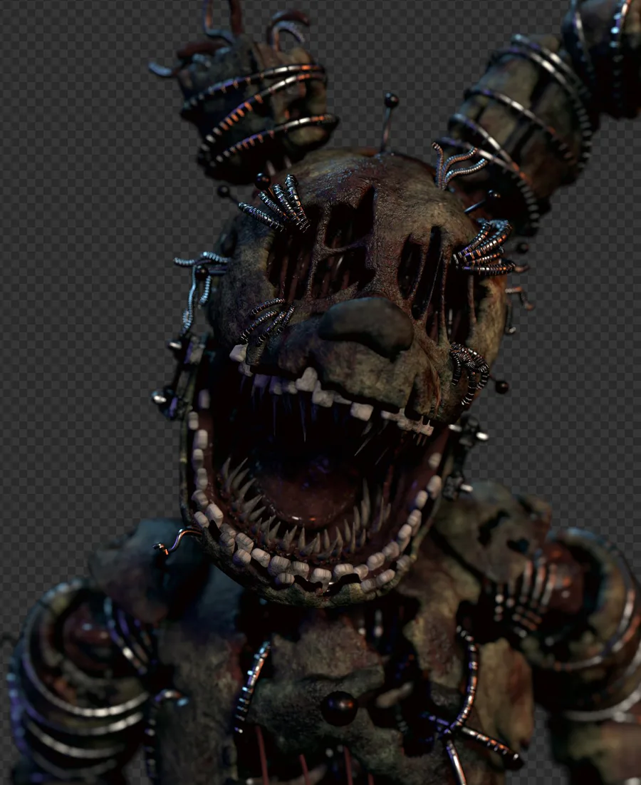 Springfacts on X: In Five Nights at Freddy's 3, rarely Shadow