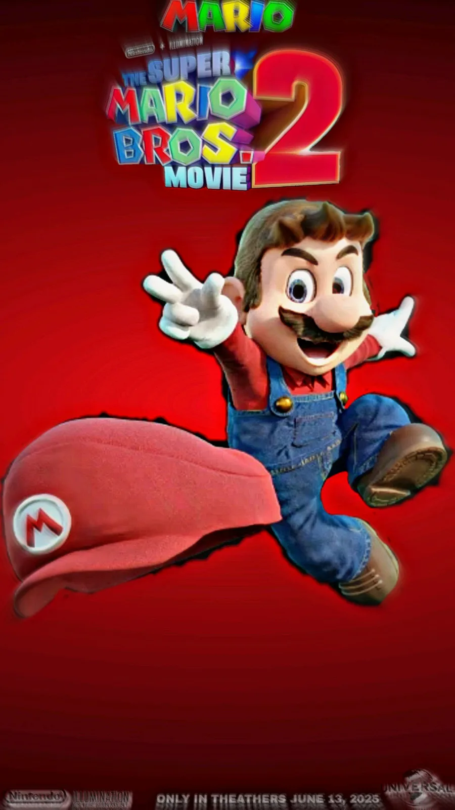 SuperJoseBros on Game Jolt: Meus pôster fan-made de Super Mario Bros. 2 O  Filme