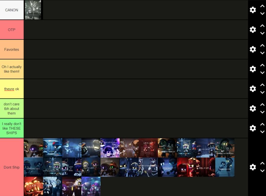 Create a YBA 2022 Halloween Tier List - TierMaker