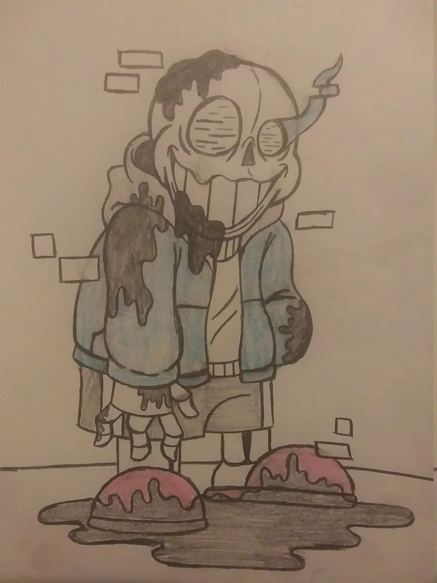 sonic_exe420 on Game Jolt: little bit better drawing of corrupted finn Fnf  pibby apocalypse demo