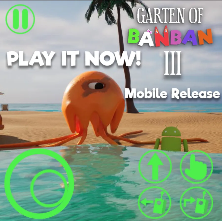 Garten of Banban 3 Mobile Game - Shiva and Kanzo Gameplay #mralgrow  #GartenOfBanban3MobileGame #Horror #AndroidGame, mobile game