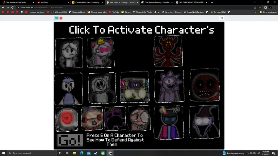 One Custom Night at Flumptys: Full Roster v2 by AccusedToppat on