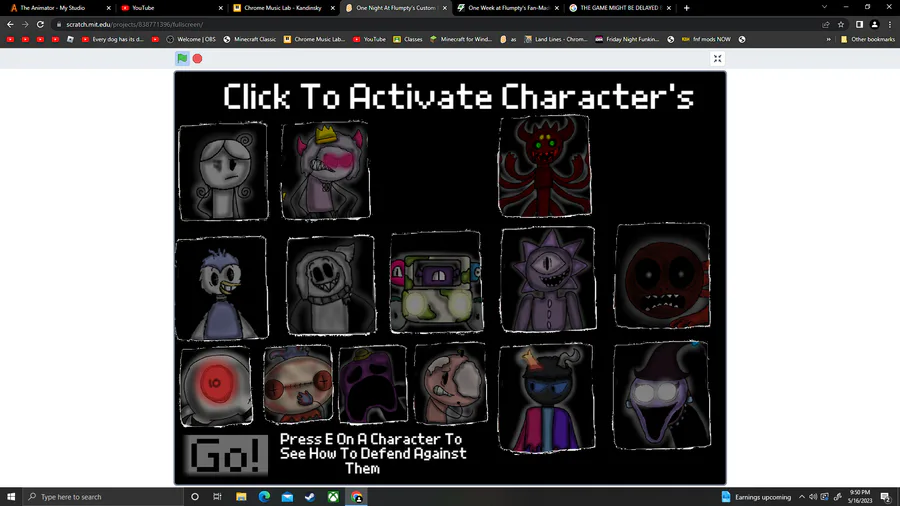 Muffin_Tower published FNAF 2 Scratch Demo 