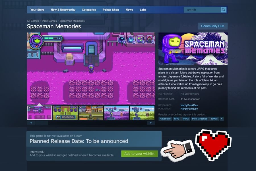 Spaceman Memories on Steam