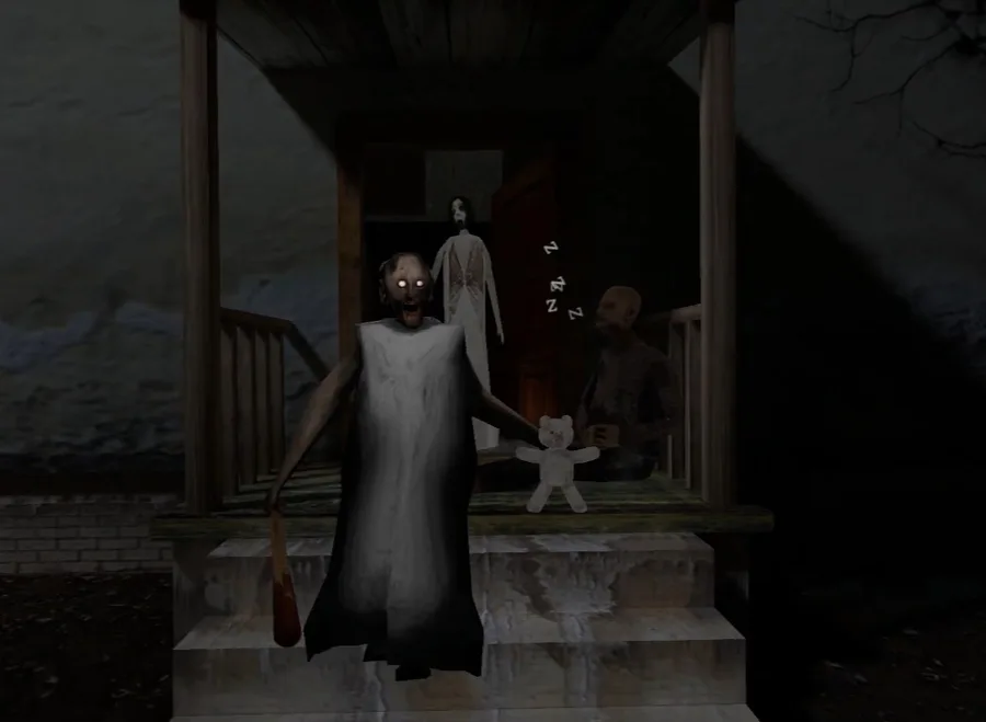 slenderman's freakish friends and family night on Game Jolt: granny 3 PC  Slenderina The Cellar 2 mode