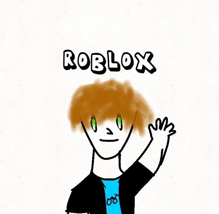 How To Draw Bacon Hair  ROBLOX DRAWING 