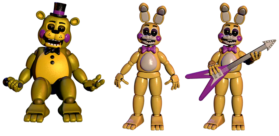 FNaF UCN: Fredbear Render : r/fivenightsatfreddys