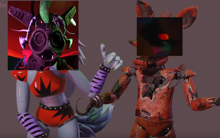 Glamrock Foxy (Five Nights at Freddy's: Security Breach DLC