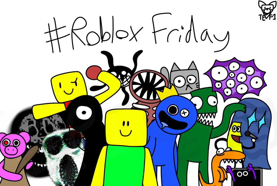 UNDER CONSTRUCTION #ShameOnDaylen on Game Jolt: #RobloxFriday My old Roblox  Noob Drawing