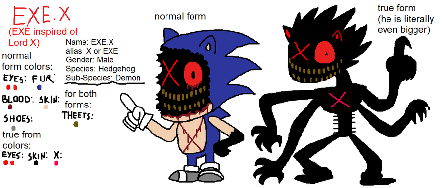 Lord X's Fusion Revision - Vs. Sonic.Exe in Funkin by Abbysek on