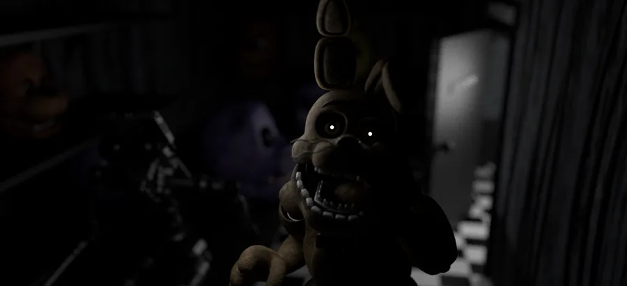 Ok but why does nobody talk about how huge withered freddy looks in the  hallway? : r/fivenightsatfreddys