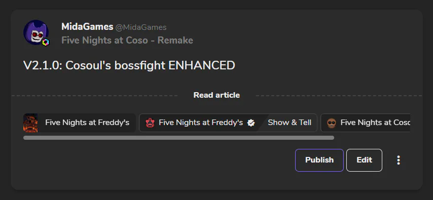 Five Nights at Coso 2 - Remake by MidaGames - Game Jolt