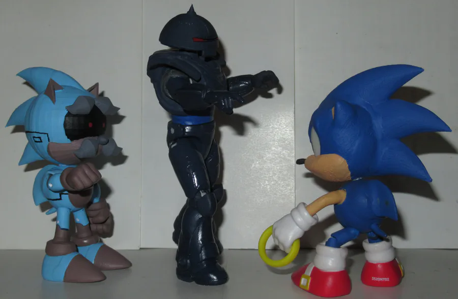 Neo Metal Sonic (Sonic) Custom Action Figure