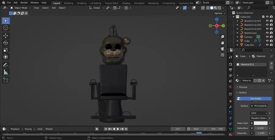 Blender Fnaf Models