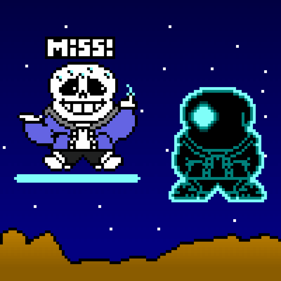 Pixilart - FNF Sans Indie Cross by lemoon