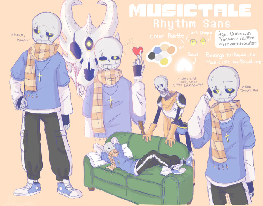 KiwiG(Confused) on Game Jolt: Yanderetale AU - Sans (Was inspired by  Wattpad story) My design for