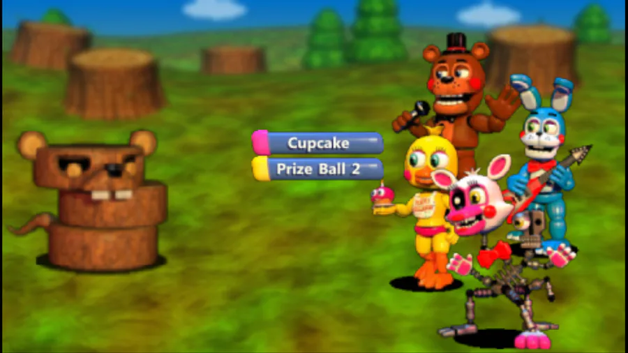 FNAF WORLD ALPHA - (PSP) by NazDev32