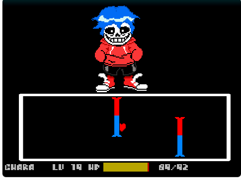 scratch] underswap Sans battle![undertale fangame] 