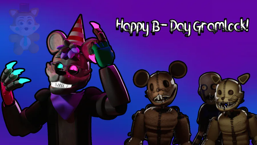 Happy(late) 4th Anniversary Five Nights at Candy's : r