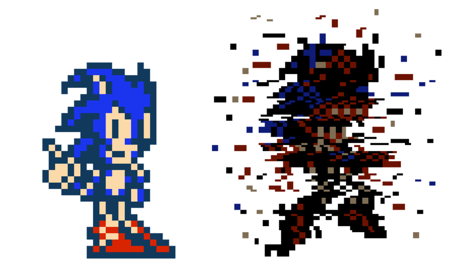 Shade the hedgehog — blackskullz: My version of Sonic EXE yaaaaay (