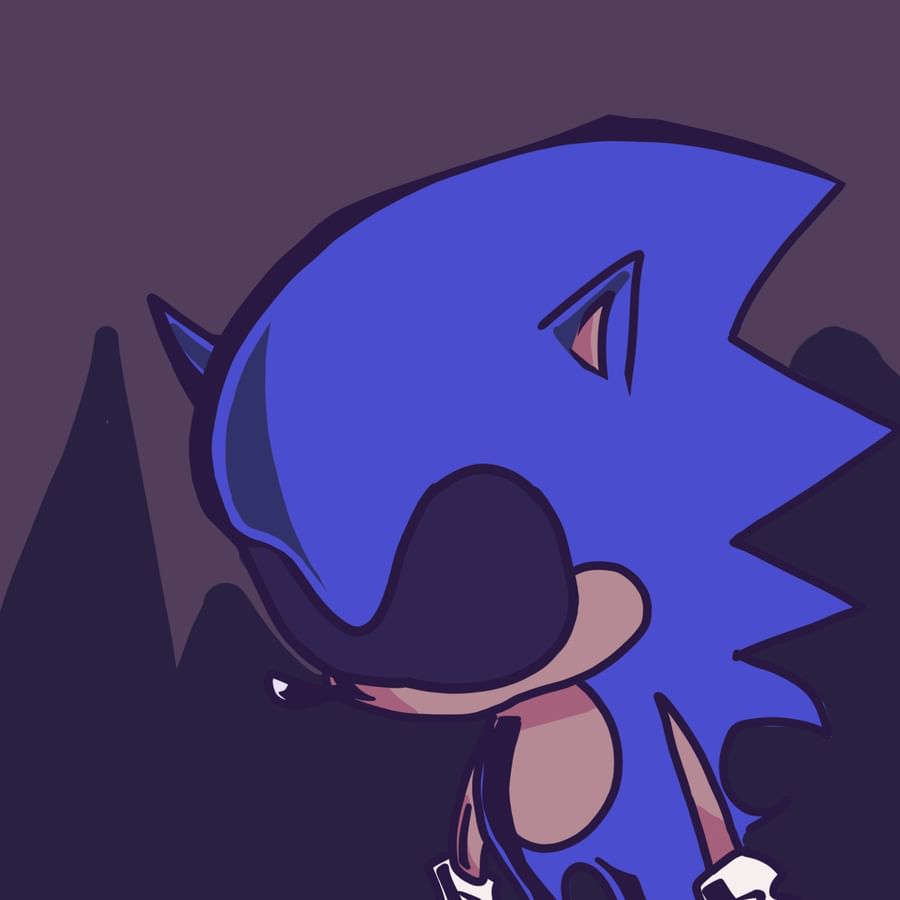 Clonesonicthehedghog on Game Jolt: Fnf x sonic exe majin sonic the clown  art i draw