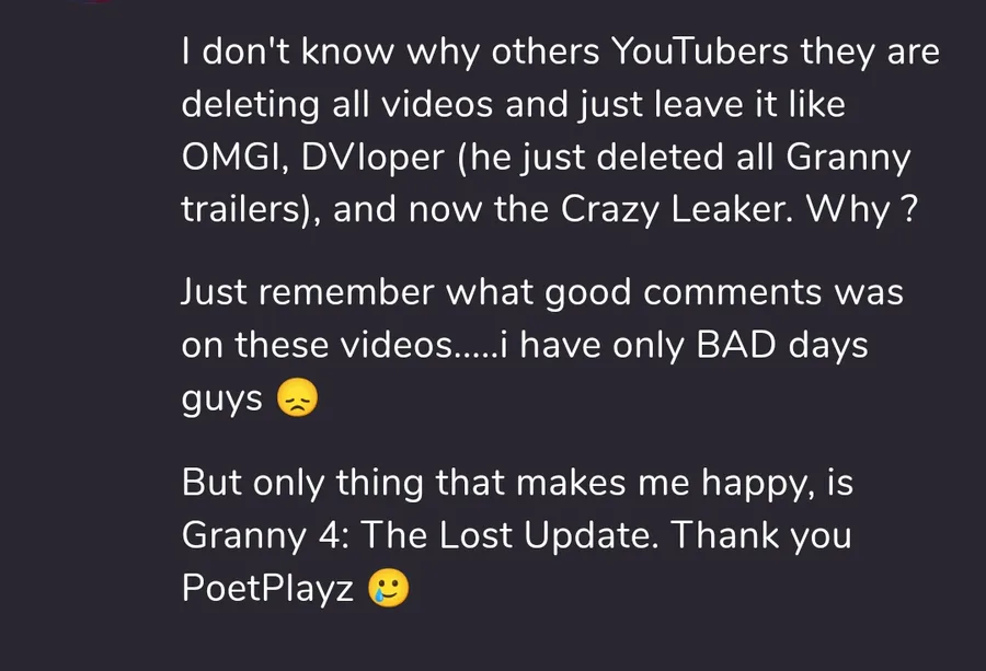 Granny 4: The Lost Update by PoetPlayz - Game Jolt