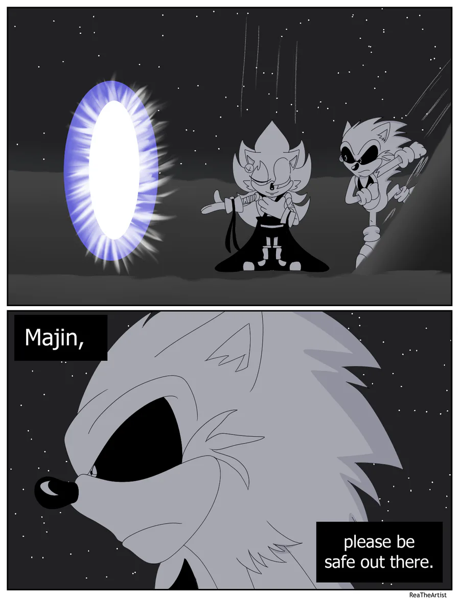 Nonsense Meets Majin And Sonic.exe - Comic Studio