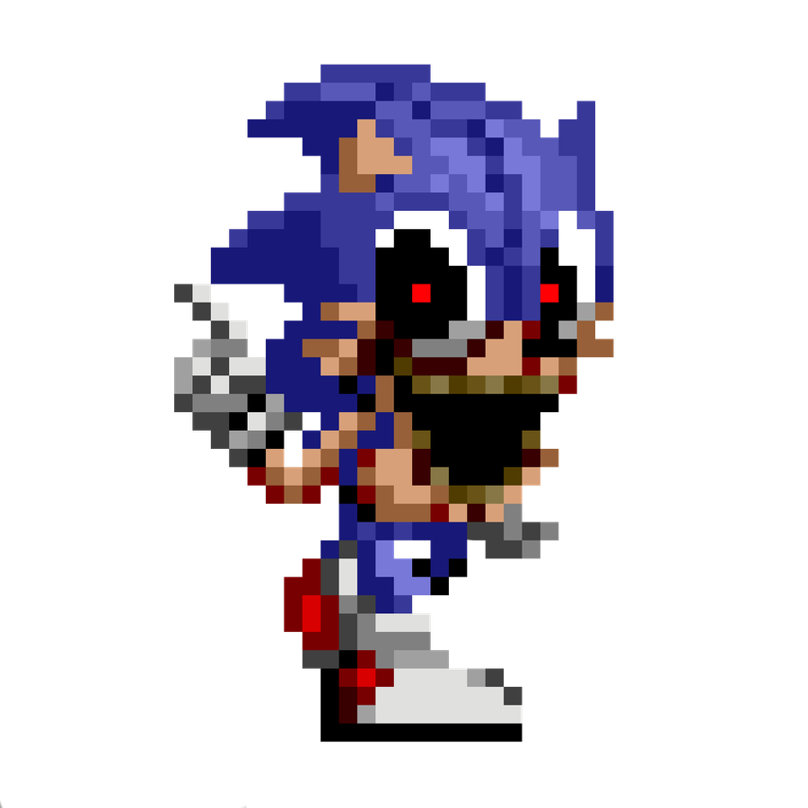 iTysonnation..- (LOSERASS!!!! :0) ▷ 🇵🇸 on Game Jolt: Sonic FNF Sprites  Week 6 Pixelated