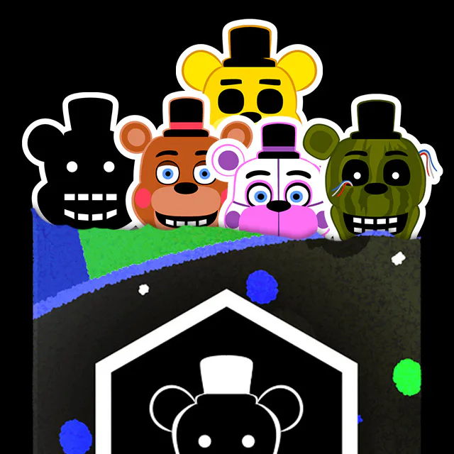 FNAF 2 Withered Animatronic Sticker Pack | Sticker