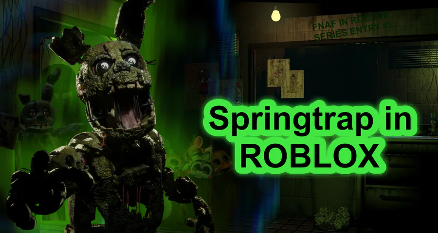 Forgotten Memories Springtrap (Roblox) 