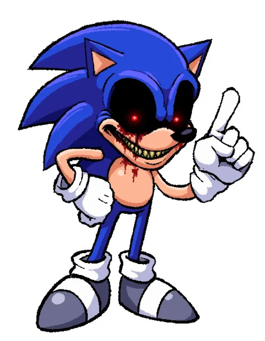 Sonic exe pixel art