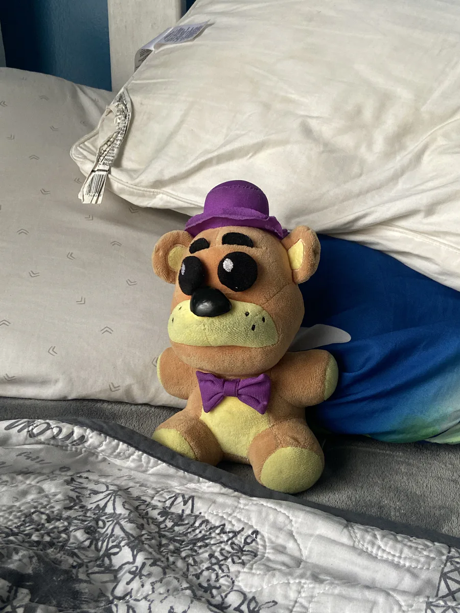 7 Purple Freddy - FNAF Sanshee Plushie Five Nights at Freddy's Toys Plush  Purple Bear 