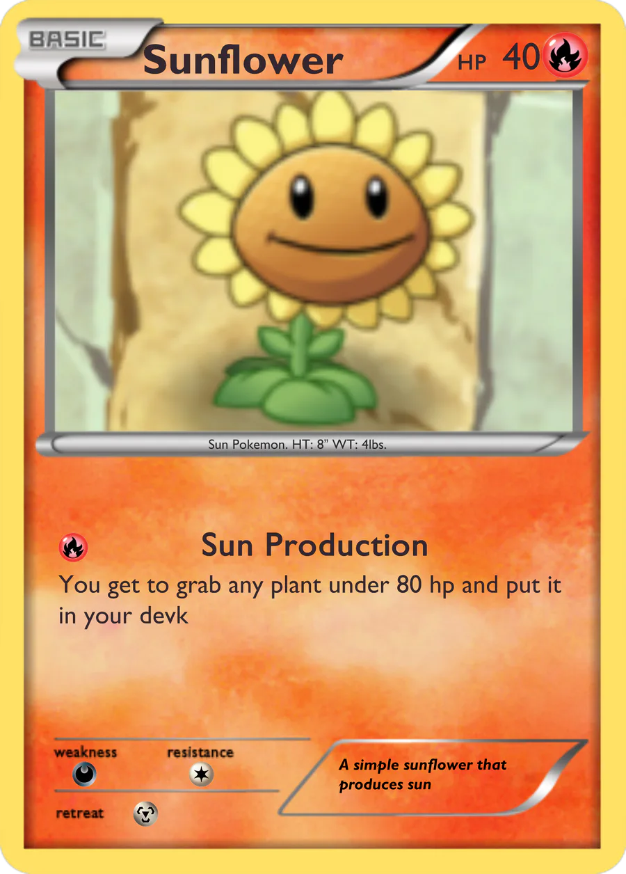 C3ntauri on Game Jolt: "PvZ Pokemon cards wave 1"