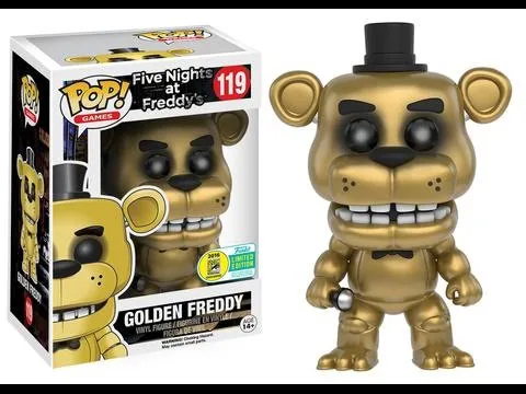 FNAF AR Special Delivery - Ignited Classic Golden Freddy Animatronic W