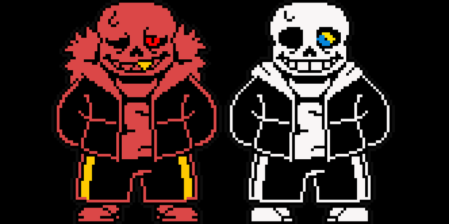 apricoskaart on Game Jolt: Drawing different hoods #sans #pixelart #sprite  #art #fanart #under