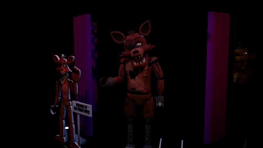 FNAF SFM] Withered Foxy Jumpscare [REMAKE] 