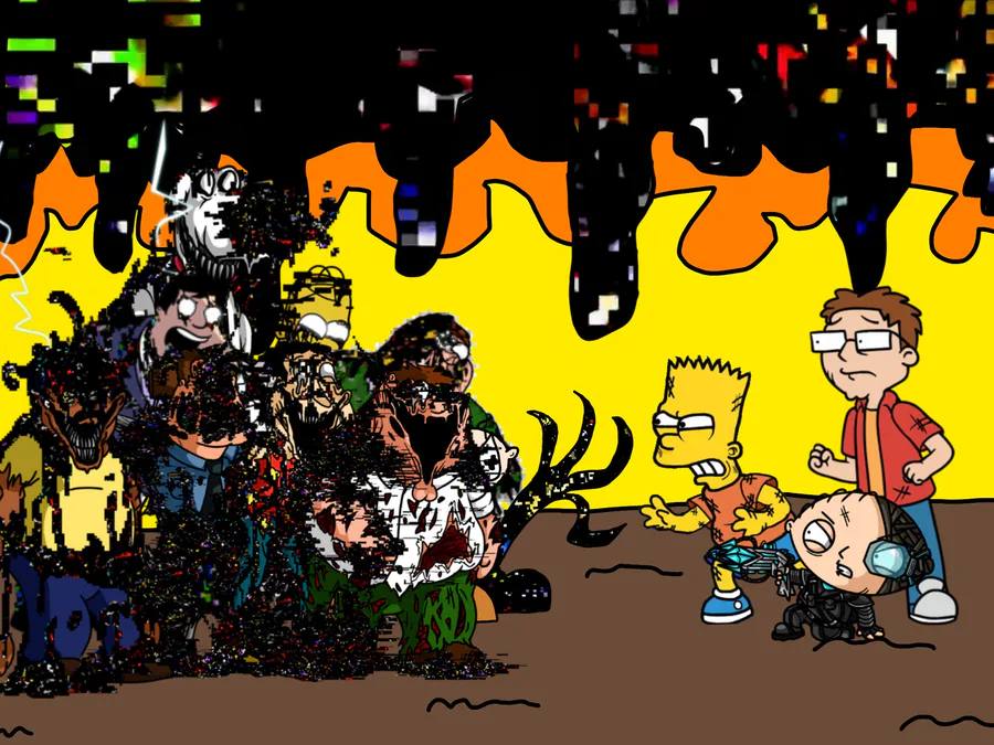 FNF: Darkness Takeover - A Family Guy by ItsJustDiamond on DeviantArt