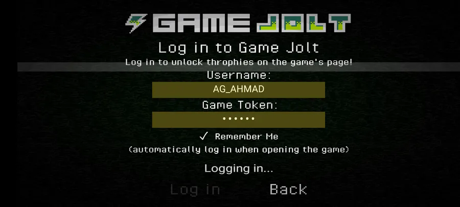 How to find your user token - Game Jolt